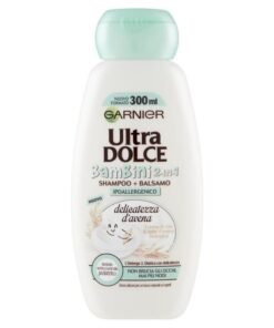 Garnier Ultra Dolce Kids 2 in 1 šampūnas ir balzamas su avižų pienu, 300 ml