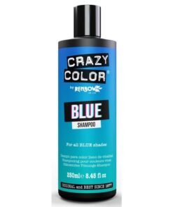 Crazy Color Blue spalvą palaikantis šampūnas, 250 ml