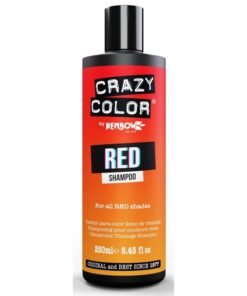 Crazy Color Red spalvą palaikantis šampūnas, 250 ml