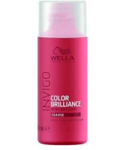 Wella Professionals Invigo Color Brilliance šampūnas dažytiems šiurkštiems plaukams, 50 ml