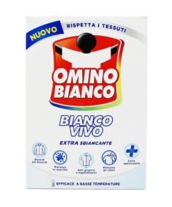 Omino Bianco dėmių valiklis audiniams milteliais, 500 g (Extra White)