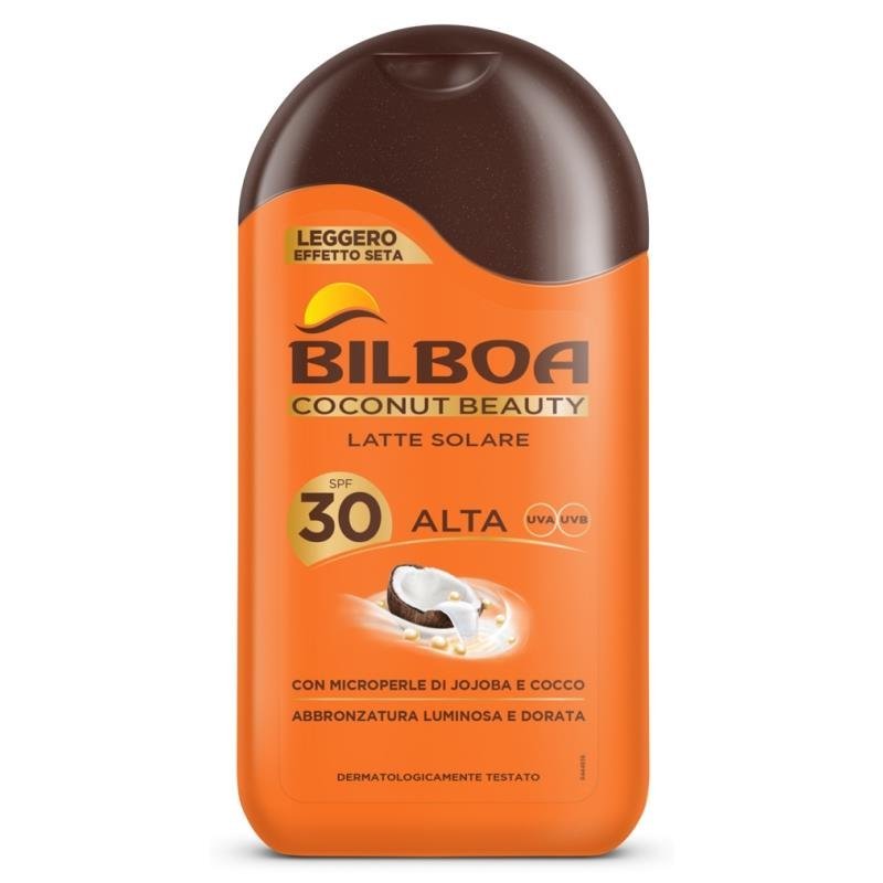 Bilboa Coconut Beauty apsauginis losjonas nuo saulės SPF 30, 200 ml
