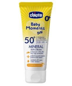 Chicco Baby Moments apsauginis kremas nuo saulės SPF 50+, 75 ml