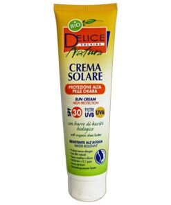Delice Solaire Bio Natura ekologiškas apsauginis kremas nuo saulės SPF30, 150 ml