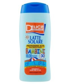 Delice Solaire apsauginis pienelis nuo saulės vaikams SPF30, 250 ml
