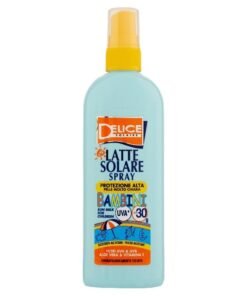 Delice Solaire apsauginis purškiamas pienelis nuo saulės vaikams SPF30, 150 ml