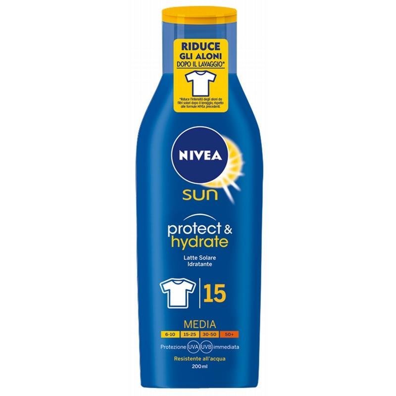 Nivea Sun Protect & Hydrate apsauginis pienelis nuo saulės SPF15, 200 ml