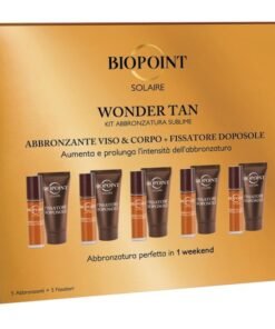 Biopoint Solaire Wonder Tan įdegio rinkinys SPF6, 5 x 10 ml + 5 x 20 ml