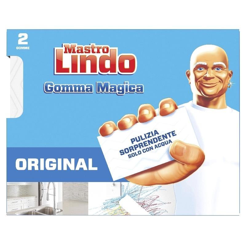 Mastro Lindo Magic dėmių valymo kempinė, 2 vnt.