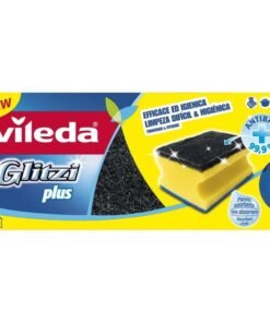 Vileda Glitzi Plus indų plovimo kempinėlės su abrazyviniu paviršiumi, 3 vnt.