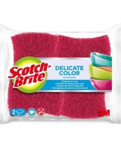 Scotch-Brite Delicate Color švelnios valymo kempinėlės, 2 vnt.