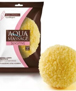 Aqua Massage Sensitive itin švelni vonios kempinė, 1 vnt.