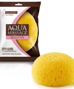 Aqua Massage Sensitive itin švelni vonios kempinė, 1 vnt.