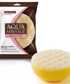 Aqua Massage Sensitive masažinė kempinė jautriai odai, 1 vnt.
