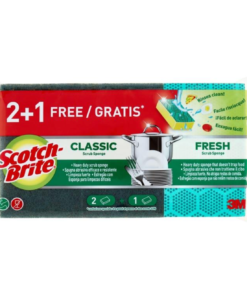 Scotch-Brite Classic + Fresh kempinės 2+1