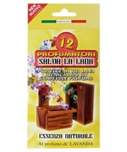 Modina kandžių repelentas spintoms ir stalčiams su levandų aromatu, 12 vnt