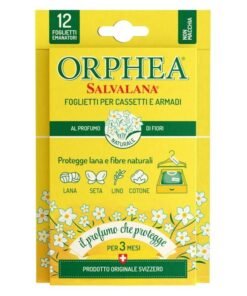Orphea Salvalana lapeliai nuo kandžių spintoms su gėlių aromatu, 12 vnt.
