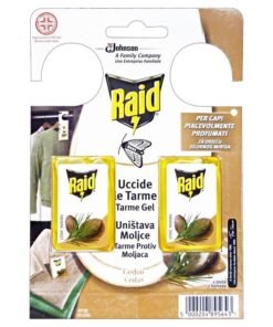 Raid kandžių naikinimo gelis spintoms su kedro aromatu, 2 vnt.