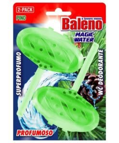 Baleno Magic Water pakabinamas tualeto gaiviklis „Pine“, 2 vnt.
