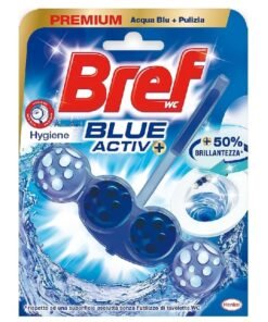 Tualeto gaiviklis Bref Blue Active+ su 4 mėlynais rutuliukais