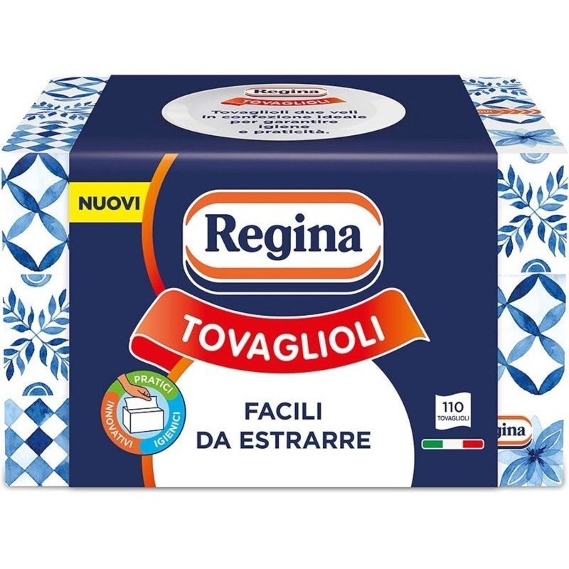 Regina servetėlės, 2 sluoksnių, 110 vnt. (ištraukiamos)
