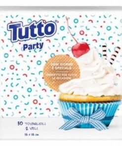Tutto Party servetėlės, 38 × 38 cm, 30 vnt., 2 sluoksnių