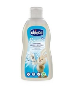 Chicco Sensitive buteliukų ir indų ploviklis be kvapo, 300 ml