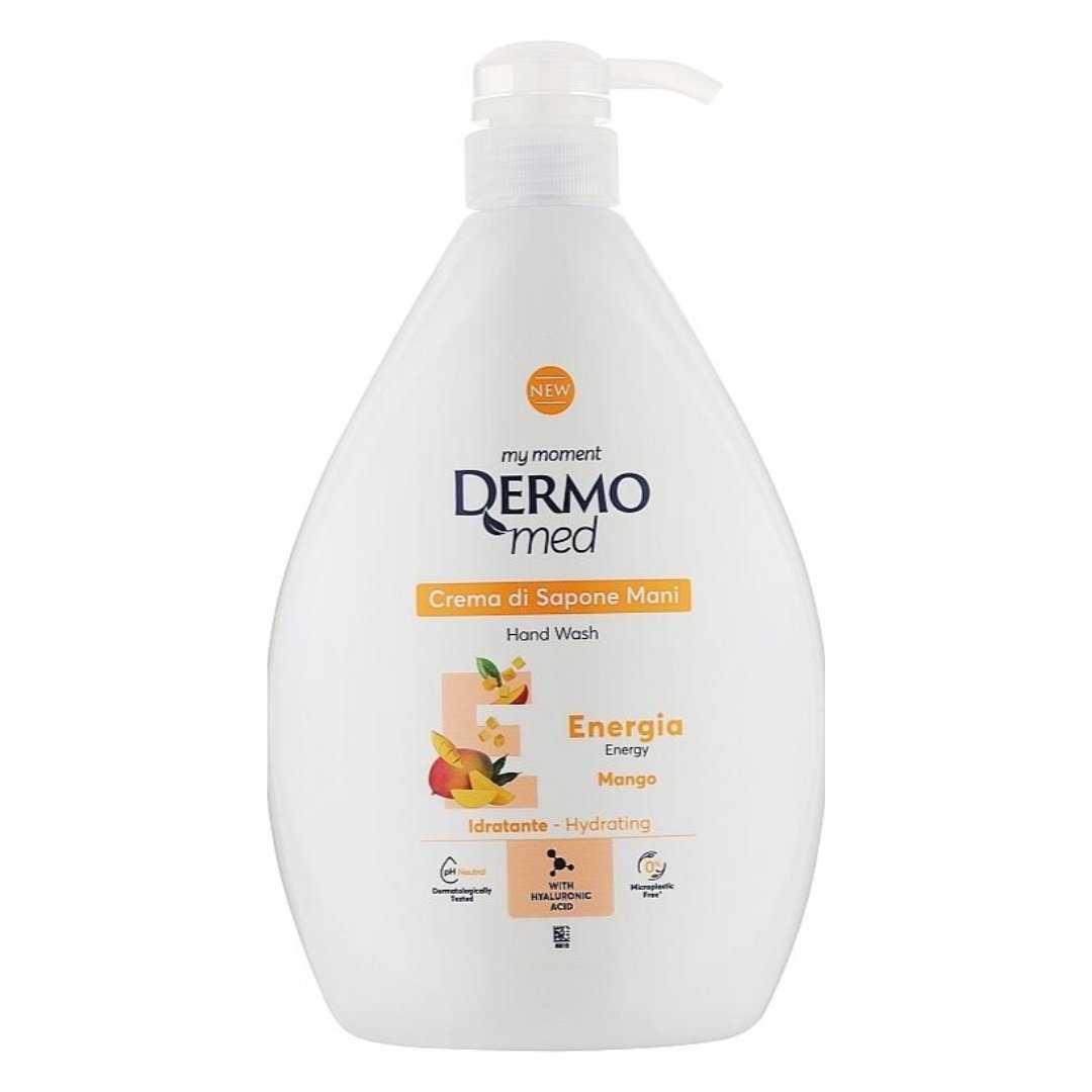 Dermomed skystas muilas „Energia“ su mango kvapu, 1 l