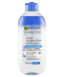 Garnier SkinActive dvifazis micelinis vanduo su rugiagėlėmis, 400 ml