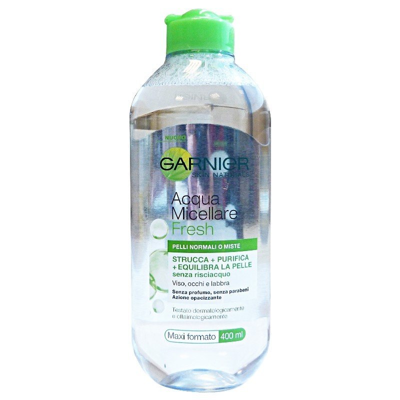 Garnier SkinActive Fresh micelinis vanduo normaliai ir mišriai odai, 400 ml