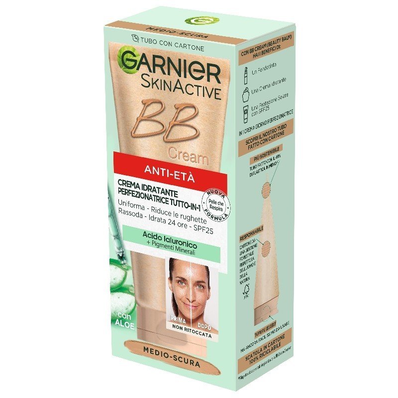 Garnier SkinActive BB Anti-Age kremas, vidutinis–tamsus atspalvis, 50 ml