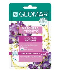 Geomar drėkinamoji lakštinė veido kaukė nuo senėjimo požymių