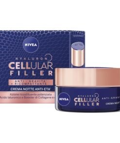 Nivea Cellular Hyaluron Filler stangrinamasis naktinis veido kremas, 50 ml
