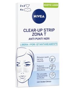 Nivea Clear-Up T zonos valomosios juostelės nuo inkštirų, 6 vnt.