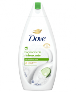 Dove gaivinantis dušo gelis su agurku ir žaliąja arbata, 450 ml